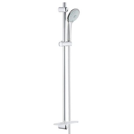 GROHE Euphoria 110 Massage Glijstangset - 90cm - ronde handdouche - 3 straalsoorten - gladde doucheslang - met zeepschaal - chroom 27226001