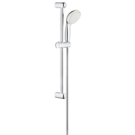 GROHE Tempesta 100 Glijstangset - 60cm - ronde handdouche - 2 straalsoorten - metalen doucheslang - chroom 26803000