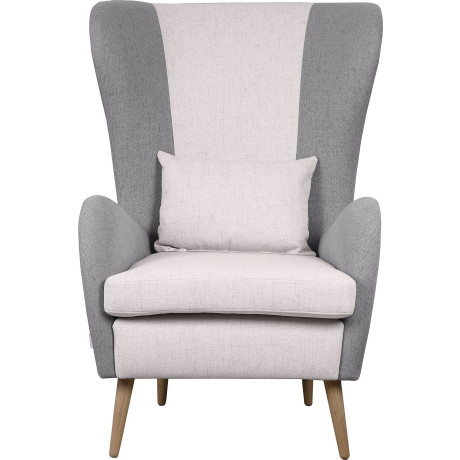 Guido Maria Kretschmer Home&Living Fauteuil Salla bekleding bouclé stof of fijne structuur naar keuze met of zonder hocker, grote fauteuil: afm. bxdxh: 78x94x118cm