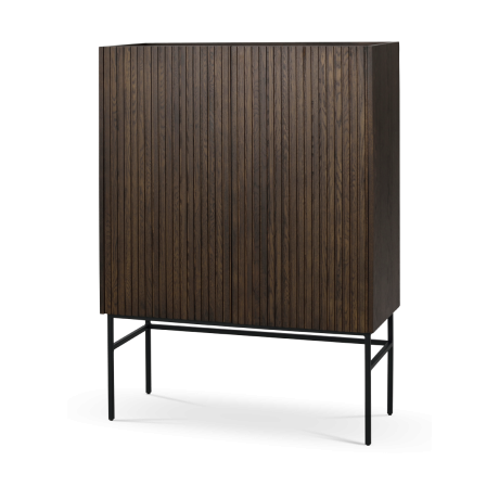 Halifax houten opbergkast bruin - 140 x 100 cm
