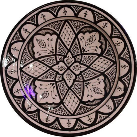 Handgeschilderde schaal Marokko | Furnilux