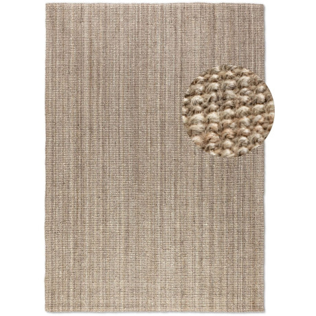 HANSE Home Vloerkleed Jaipur jute tapijt, als loper en rond 100% natuurlijke vezel, woonkamer, eetkamer, slaapkamer, grs