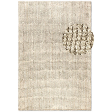 HANSE Home Vloerkleed Jaipur jute tapijt, als loper en rond 100% natuurlijke vezel, woonkamer, eetkamer, slaapkamer, grs