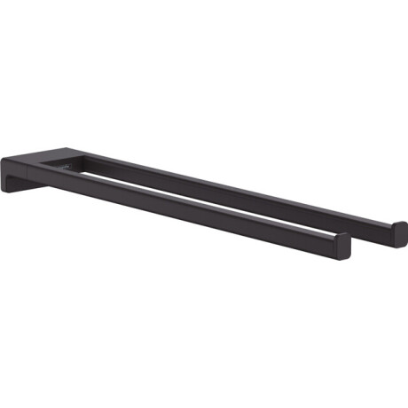 Hansgrohe Addstoris handdoekhouder 2-lids mat zwart 41770670