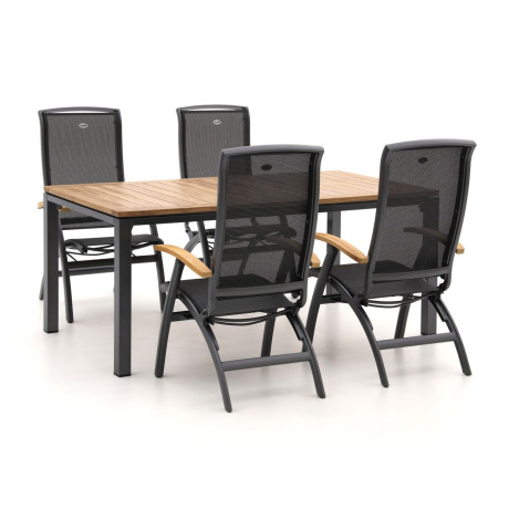 Hartman Da Vinci/Linosa 180cm dining tuinset 5-delig verstelbaar - Laagste prijsgarantie!