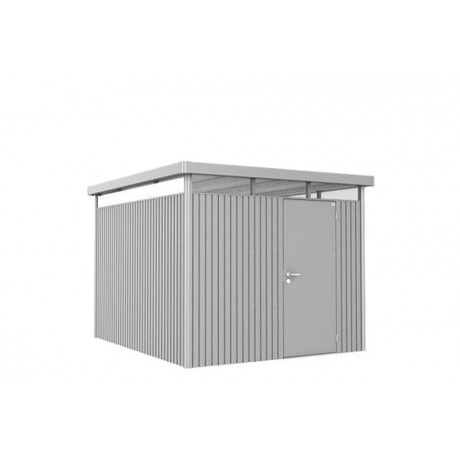 Biohort | Berging HighLine Gr. H5 | Enkele Deur | Zilver-Metallic,