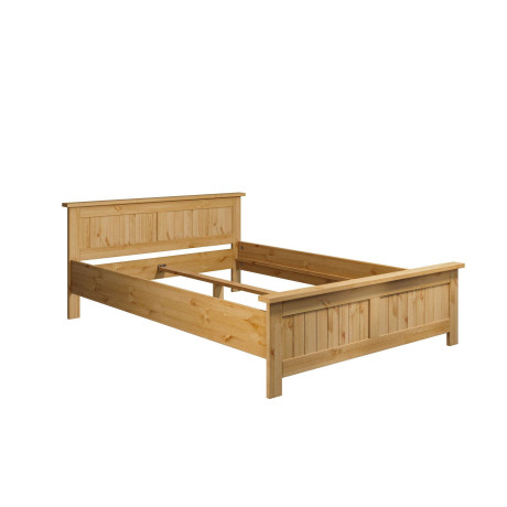 Home affaire Massief houten ledikant Juventus, Bed, Massiefhouten bed, Houten bed, Bedframe