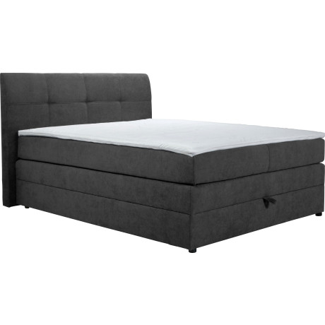 Home affaire Boxspring Finja bijzonder comfortabele lighoogte, met praktische bedkist (4-delig)