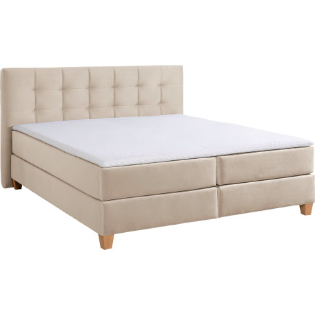 Home affaire Boxspring Moulay incl. topmatras, in 3 hardheden, tfk ook in hardheid 4