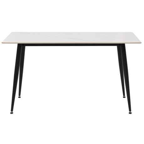 HELA Eettafel ALIZIA 12 mm gesinterde steen, breedte 140 cm