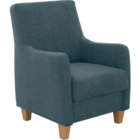 Home affaire Fauteuil Palmera Binnenveringsinterieur, in 5 stofkwaliteiten