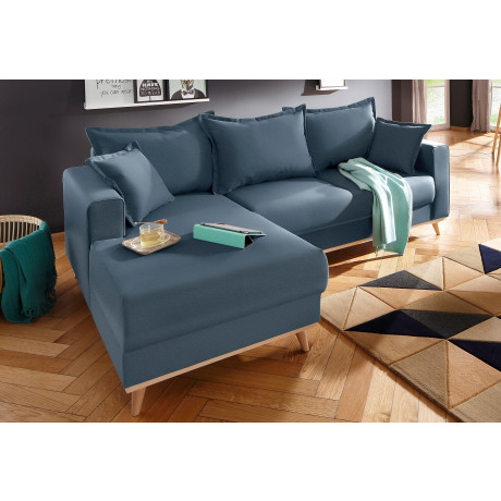 Home affaire Hoekbank Edina L-vorm ook in katoenmix-overtrekstof, in scandinavische stijl