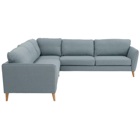 Home affaire Hoekbank MARSEILLE 278/278 cm, L-vorm, geweven stof, vlakke weefsel, viltlook