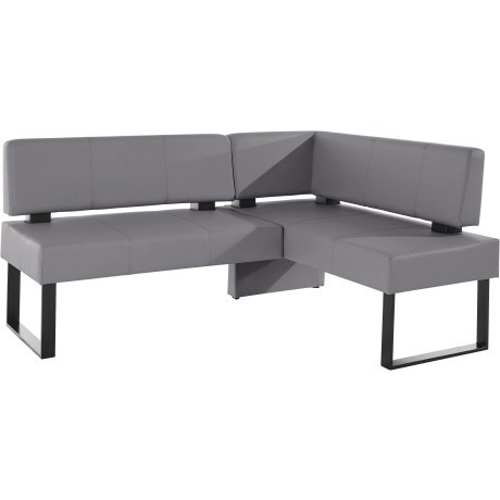 Home affaire Hoekbank Oliver met metalen frame, keukenbank verschillende hoezen cord eetkamerbank ottos choice