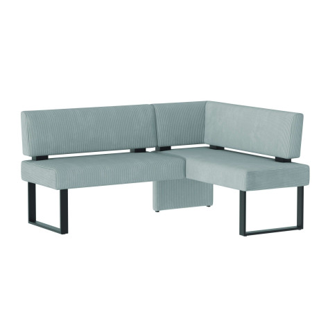 Home affaire Hoekbank Oliver met metalen frame, keukenbank verschillende hoezen cord eetkamerbank ottos choice