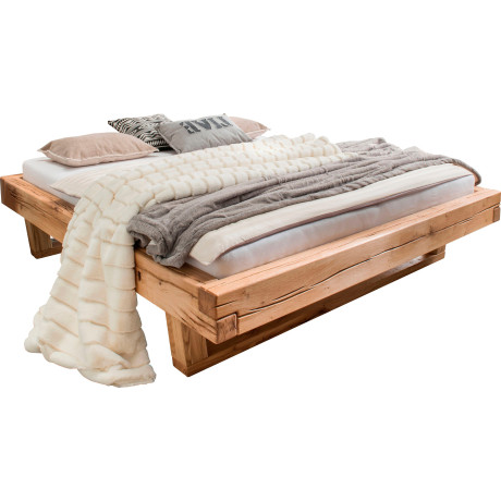 Home affaire Massief houten ledikant Ultima, hoge belastbaarheid, futonbed zonder hoofdeinde van eiken of sparrenhout, fsc-gecertificeerd, in vele breedtes (3-delig)