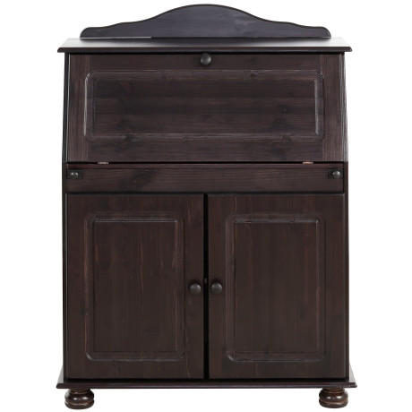 Home affaire Secretaire Mette gemaakt van massief hout, breedte 82 cm