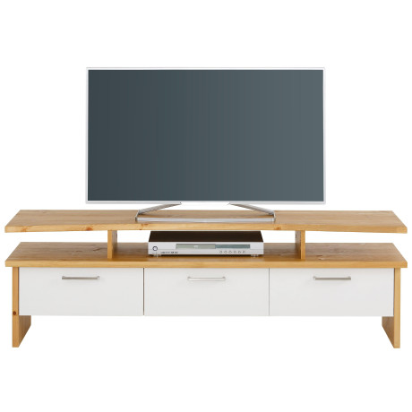 Home affaire Tv-meubel Ixo Breedte 148 cm, met 3 lades, van massief grenen, FSC