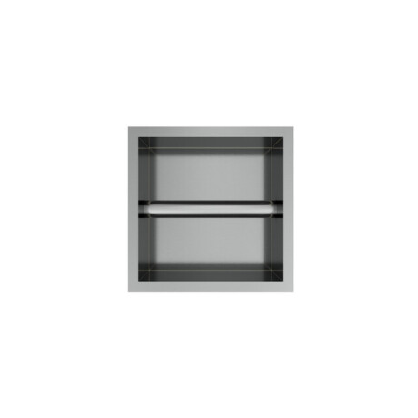 Hotbath &MORE Inbouw Toiletrol Houder - 16x16x13cm - RVS 316 PH016IX