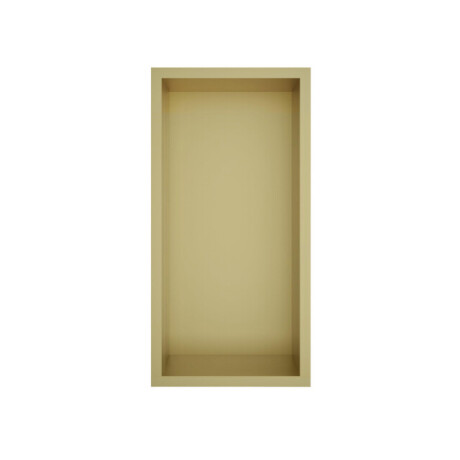 Hotbath &MORE Inbouwbox of inbouwnis - 30x15x10 - Geborsteld messing PVD BOX015BBP