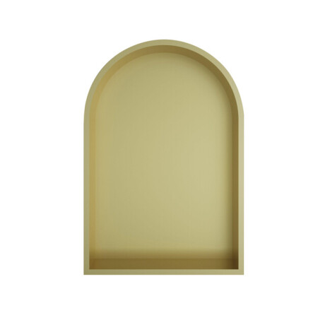 Hotbath &MORE Inbouwbox of inbouwnis Toogmodel - 30x45x10cm - Geborsteld messing PVD BOW30BBP