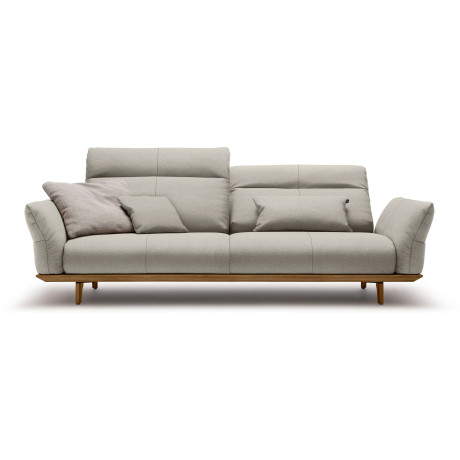 Creation BY ROLF BENZ 3,5-zitsbank Hs.460 Onderstel en poten in walnotenhout, breedte 228 cm