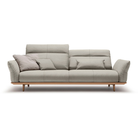 Hülsta Sofa 3,5-zitsbank Hs.460 Onderstel in eiken, poten in natuurlijk eiken, breedte 228 cm