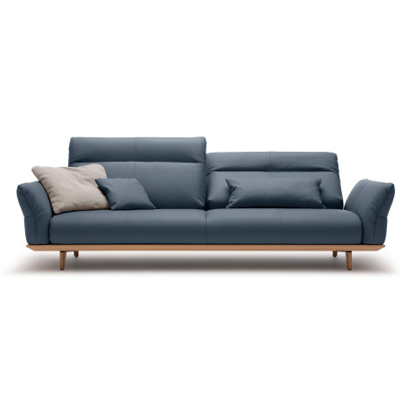 Hülsta Sofa 4-zitsbank Hs.460 Onderstel in eiken, poten in natuurlijk eiken, breedte 248 cm