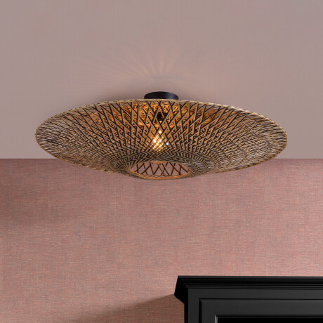 GOOD&MOJO Plafondlamp 'Bali' Large, Bamboe, kleur Naturel