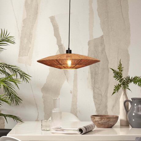 GOOD&MOJO Hanglamp 'Iguazu' Jute, 55cm, kleur Naturel