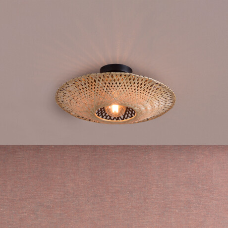 GOOD&MOJO Plafondlamp 'Kalimantan' Small, Bamboe, kleur Naturel