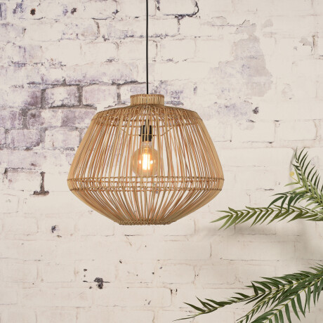 GOOD&MOJO Hanglamp 'Madagascar' Rotan, 60cm, kleur Naturel