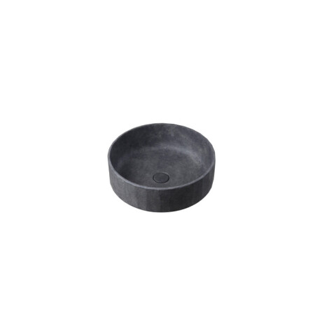 Ideavit Lixir Waskom 42x15cm rond concrete beton dark grey 290293-D2