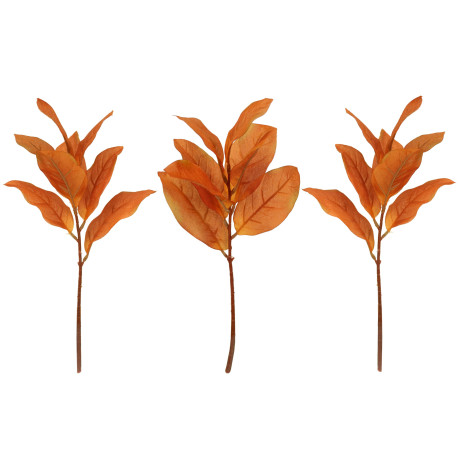 I.GE.A. Kunstbloem Kunstmatige herfstbladeren-bos Kunstplant, boeketten, herfstdecoratie, bloemdecoratie, herfstbladeren (2 stuks)