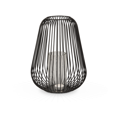 Illuminate lantaarn L zwart