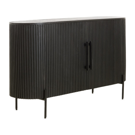 Light & Living Dressoir 'Dumosi' Mangohout, 140cm, kleur Zwart