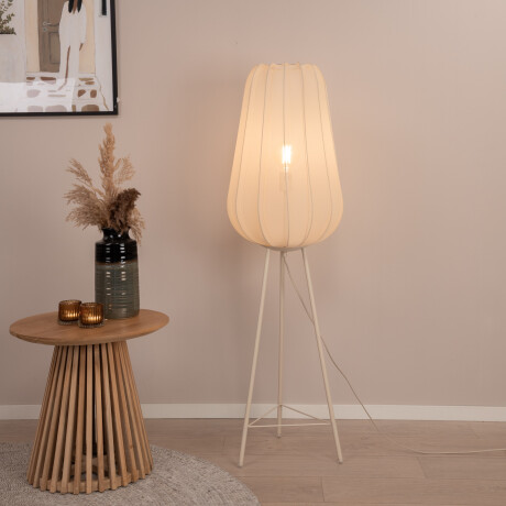 Light & Living Vloerlamp 'Plumeria' 132cm, kleur Zand