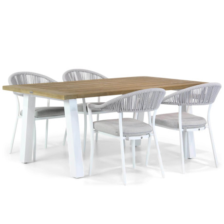 Santika Vivian/Glasgow 180 cm dining tuinset 5-delig