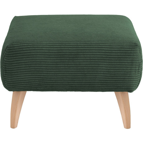 INOSIGN Hocker Colori Kleur houten poten naar keuze, verschillende stoffen, hoogwaardige stof