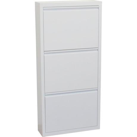 INOSIGN Schoenenkast MELIKA van metaal, 3 schoenenkleppen, hoogte 113,5 cm