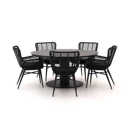 Intenso Asti/La Fonte Ø150cm dining tuinset 6-delig - Laagste prijsgarantie!