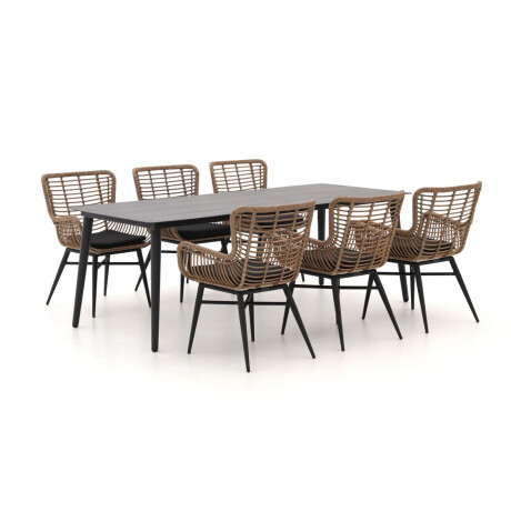 Intenso Asti/Sora 220cm dining tuinset 7-delig - Laagste prijsgarantie!