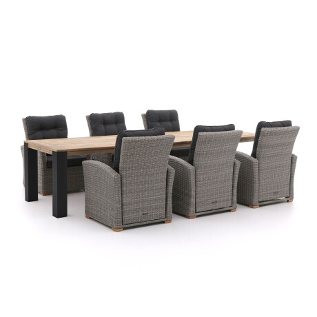 Intenso Mazzano/ROUGH-X 320cm lounge-dining tuinset 7-delig verstelbaar - Laagste prijsgarantie!