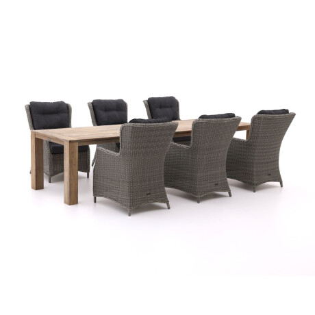 Intenso Milano/ROUGH-X 320cm dining-lounge tuinset 7-delig - Laagste prijsgarantie!