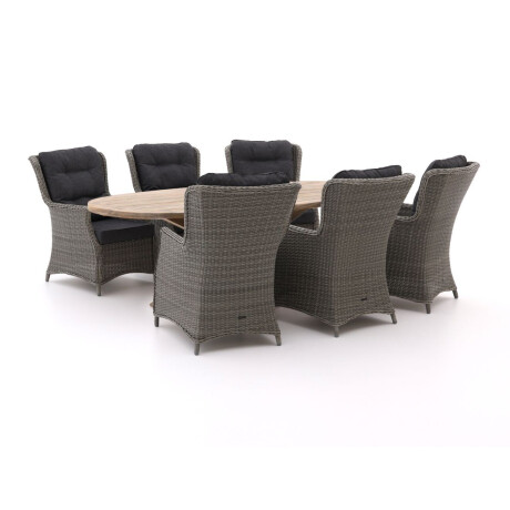 Intenso Milano/ROUGH-Y Ellips 240cm dining-lounge tuinset 7-delig - Laagste prijsgarantie!
