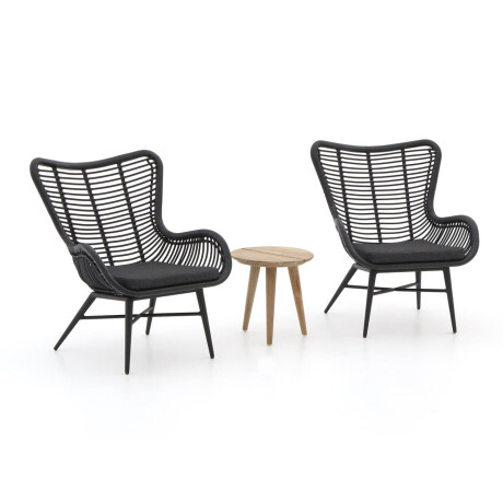 Intenso Rovello/ROUGH-K 40cm lounge balkonset 3-delig - Laagste prijsgarantie!