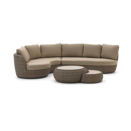 Intenso Santa Ninfa hoek loungeset 4-delig - Laagste prijsgarantie!