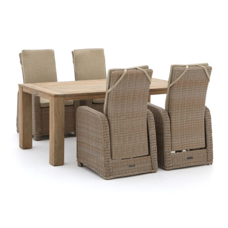 Intenso Umbria/ROUGH-X 180cm dining tuinset 5-delig verstelbaar - Laagste prijsgarantie!