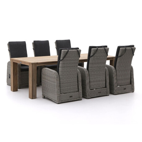 Intenso Umbria/ROUGH-X 240cm dining tuinset 7-delig verstelbaar - Laagste prijsgarantie!