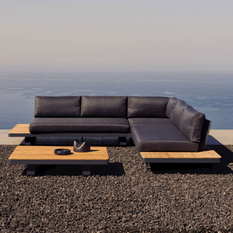 Kave Home 5-zits Loungeset 'Tosqueta' Teakhout